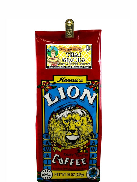 Lion Thai Mocha Coffee (10oz) - RudiGourmand