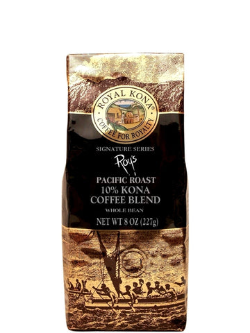 Royal Kona Chef Roy Yamaguchi Whole Bean Coffee (8 oz) - RudiGourmand