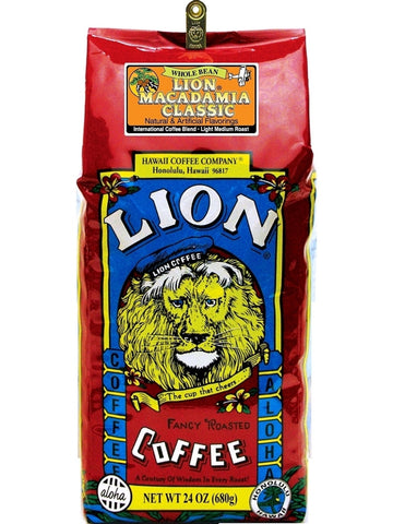 Lion Macadamia Classic Coffee (24oz) - RudiGourmand